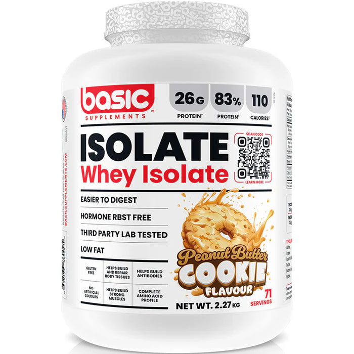 Basic Isolate 5lb (71-73 Servings)