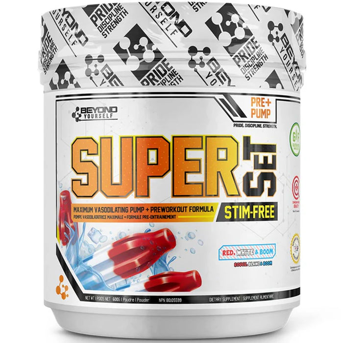 Beyond Yourself SuperSet Stim Free 600g (20/40 Servings)