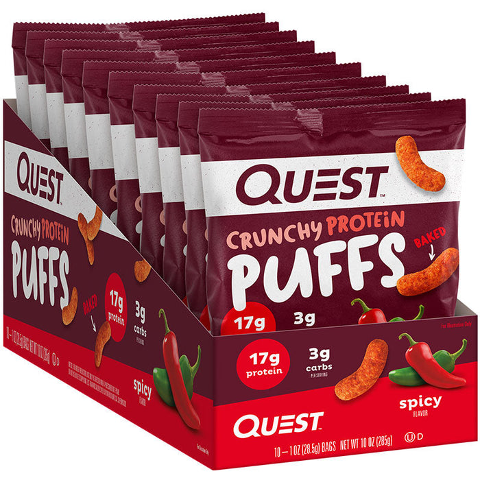 Quest Crunchy Protein Puff Box of 10