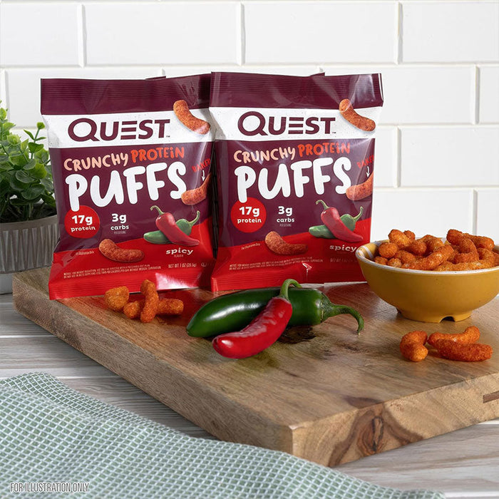 Quest Crunchy Protein Puff Box of 10