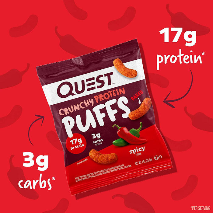 Quest Crunchy Protein Puff Box of 10