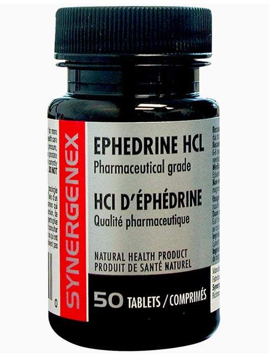 Synergenex Ephedrine 8mg 50 tab Tab