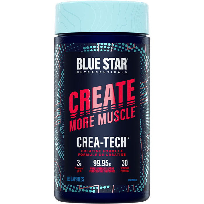 Blue Star Nutraceutcials Crea-tech 120 Caps