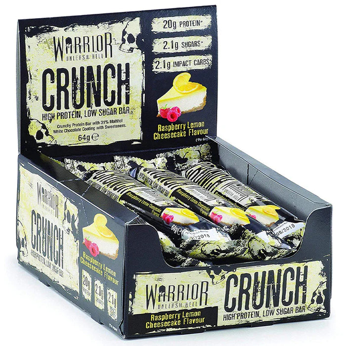 Warrior Supplements Crunch Box of 12