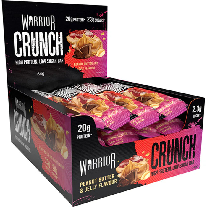 Warrior Supplements Crunch Box of 12