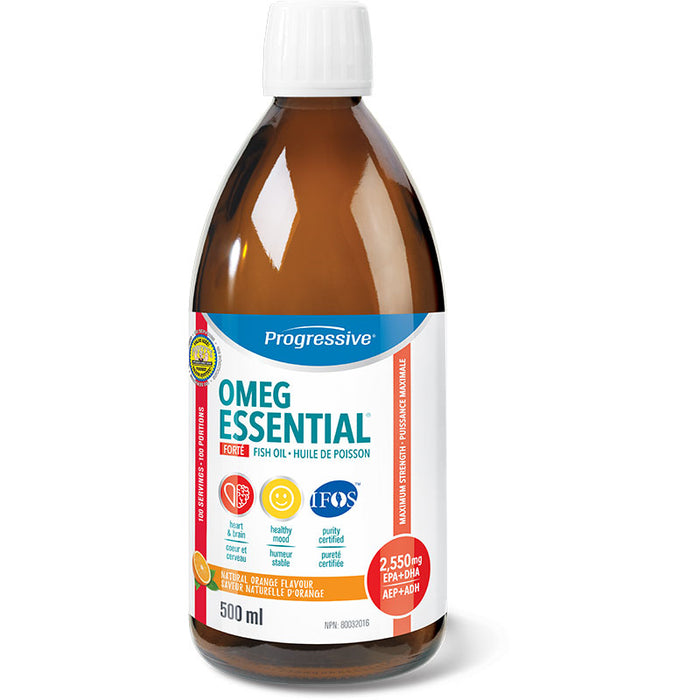 Progressive OmegEssential FORTE 500ml Orange (100)