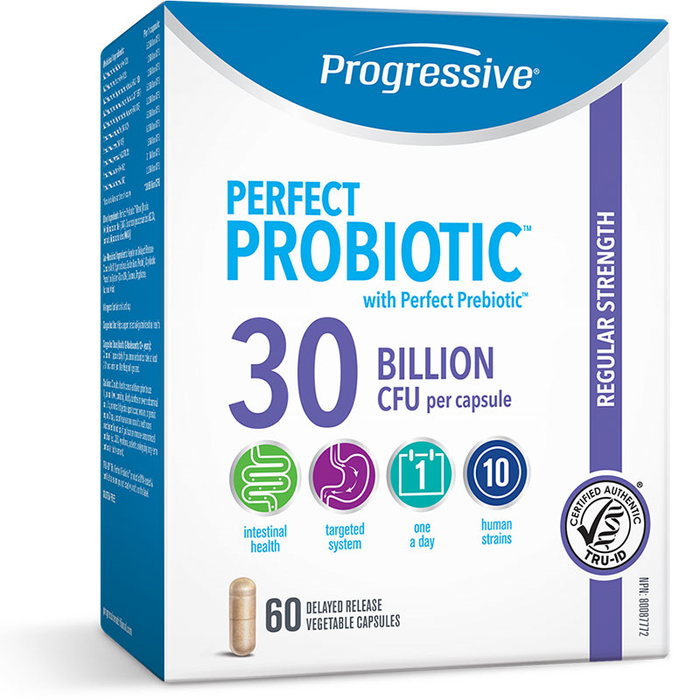 Progressive Perfect Probiotic 60ct 30 billion